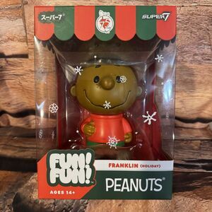 Super7 Fun! Fun! Peanuts Franklin Holiday Action Figure New In Box Ages 14+